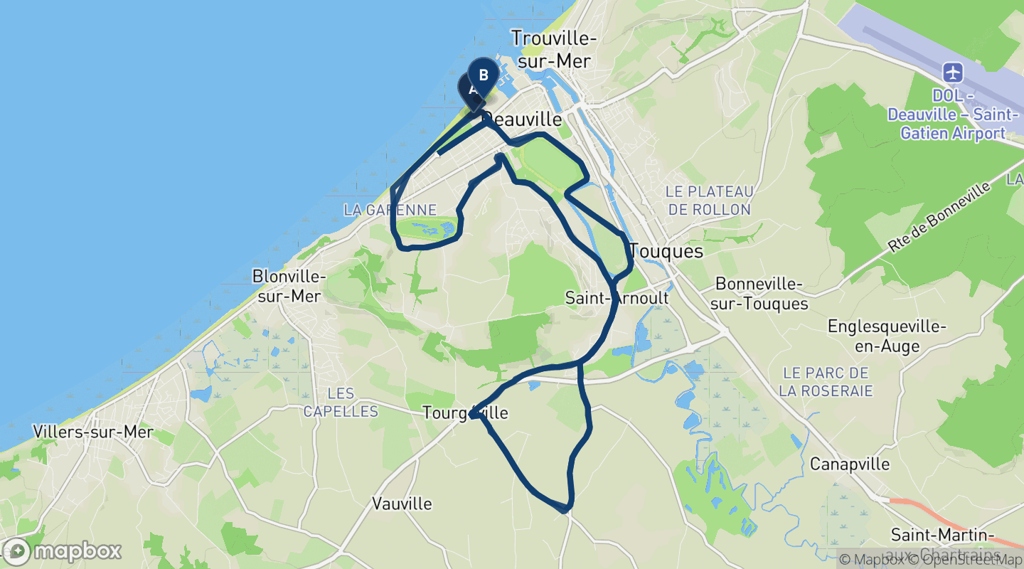 Carte du parcours